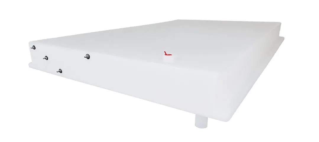 14095 – ICON Fresh Water Tank, 26 Gallon Capacity Roto Molded 51 Inch Width x 32 Inch Length x 4-1/2 Inch Height One ...